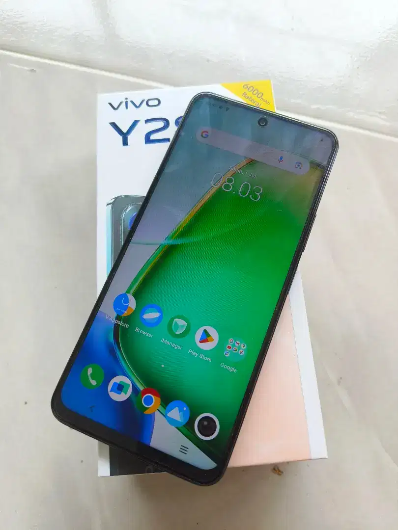 Vivo Y28 ram 8/128