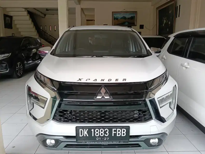 Xpander Ultimate 2021 Asli Bali, low km, putih, Automatic