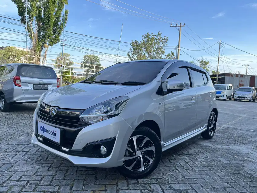 Daihatsu Ayla R 1.2  Bensin-MT 2018 Silver