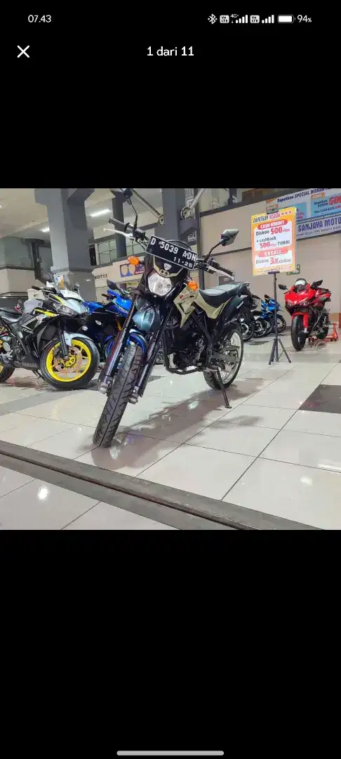 Kawasaki Dtracker 150 2021, Wildan Sanjaya Motor Bandung