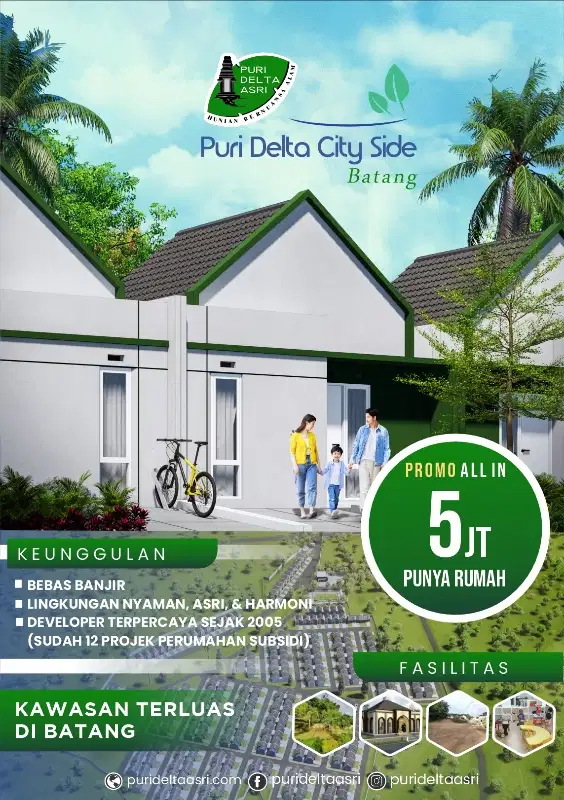 Rumah murah berkualitas di Batang