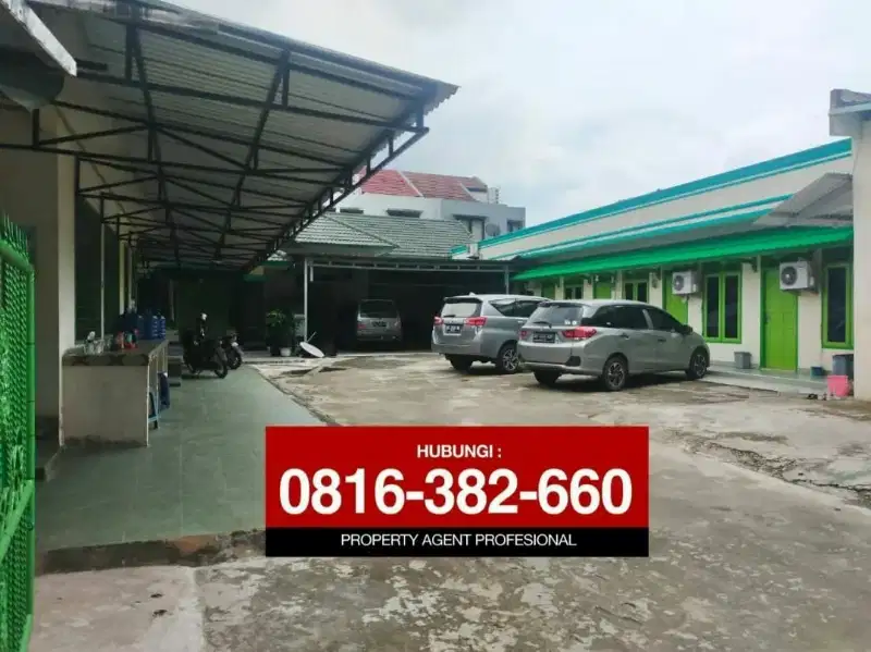 Dijual Rumah + Kost 7 kamar+ Kios 2 di Seduduk Putih Palembang