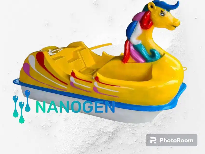 sepeda air goes model unicorn kuning
