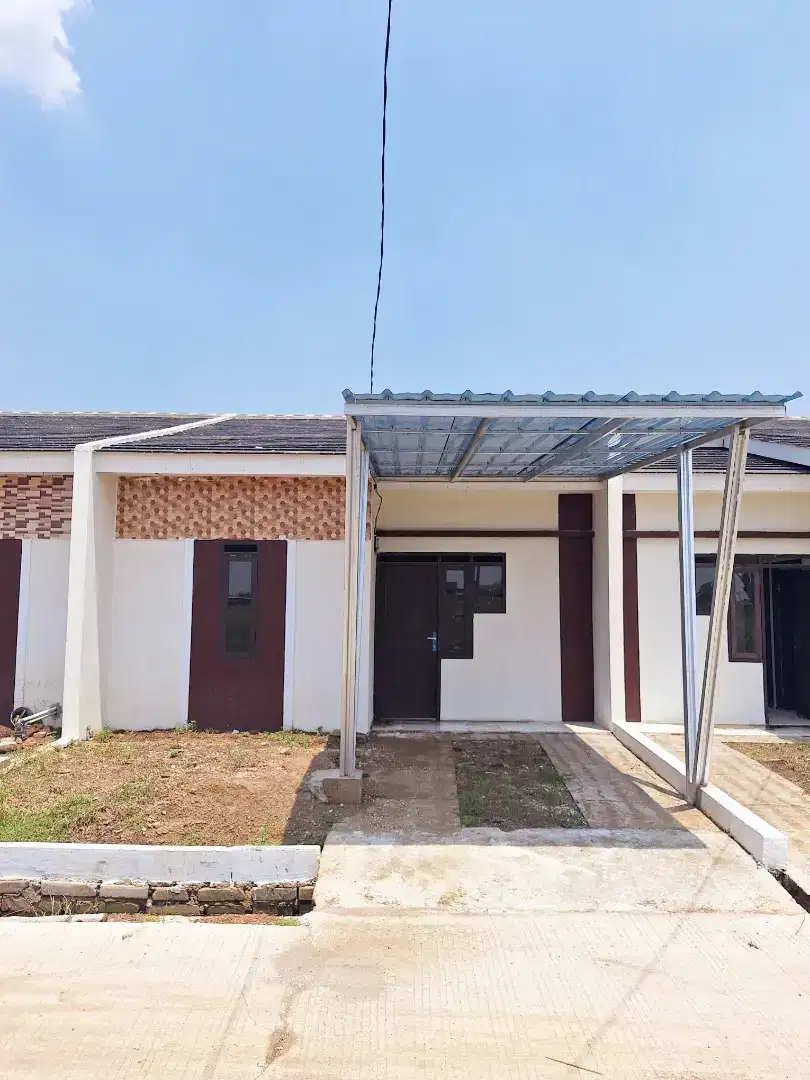 Rumah subsidi minim renovasi tembok belakang sudah ketutup