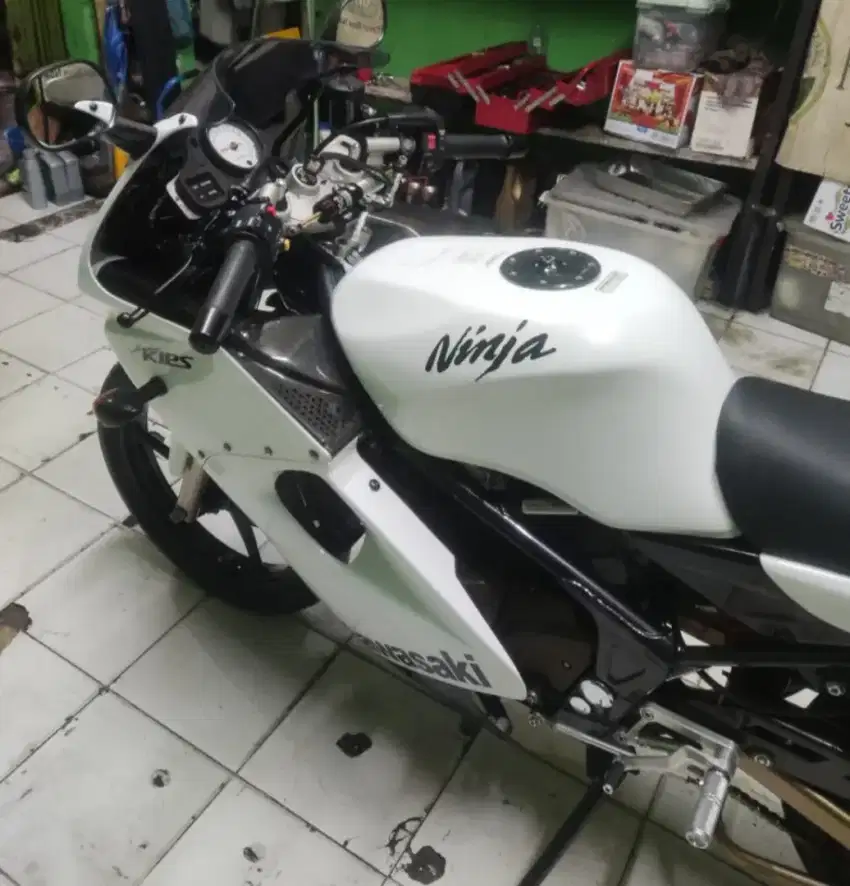 Ninja RR Albino 2010 sudah modif dan restorasi