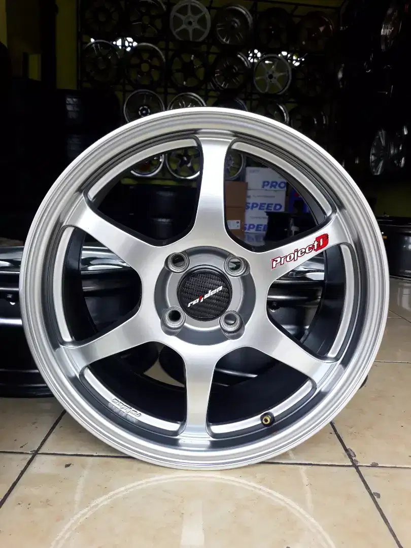 VELG ORI LENZO RAIDEN R15×7 H4×100 LIKE NEW JAZZ,YARIS,BRIO,FREED,VIOS