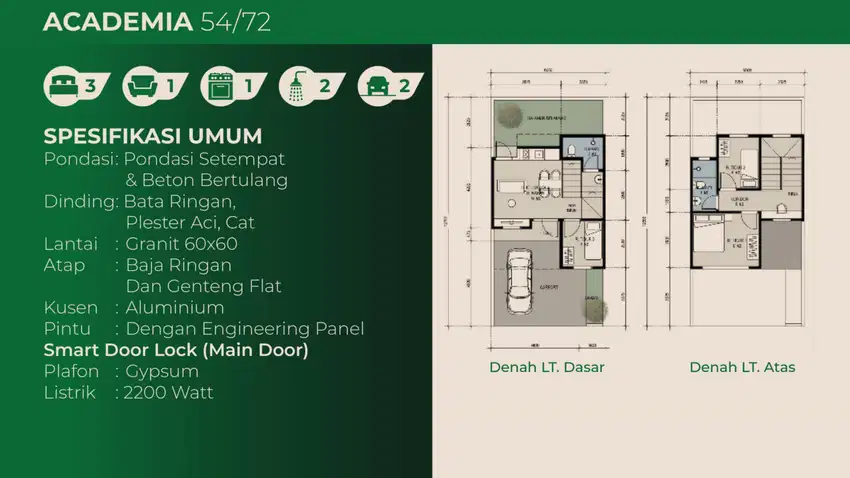 Brand New Rumah Mewah Scandinavian Style 2 Lantai Di Kemang Bogor