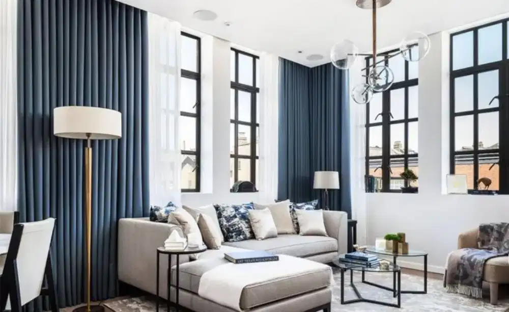 Jual gordyn gorden tirai vertikal roll blind jasa wallpaper dinding vi