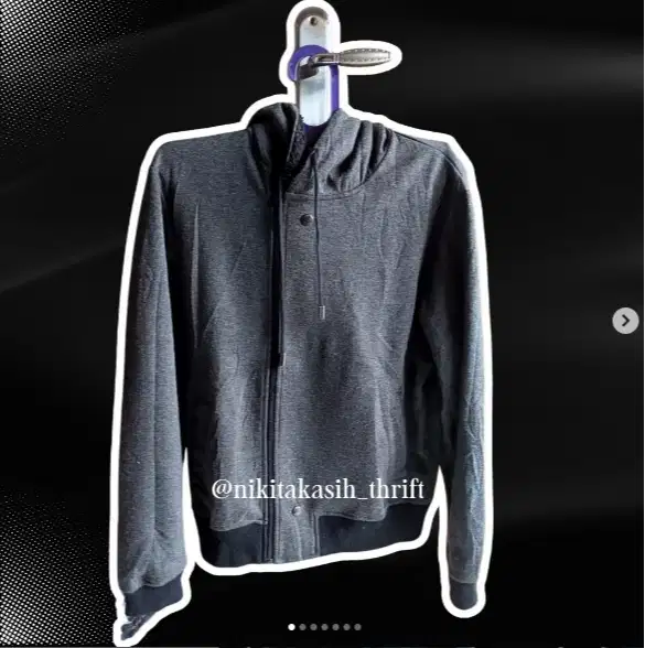 Jaket Hoodie Full Zipper Brand RENOMA Homme Paris