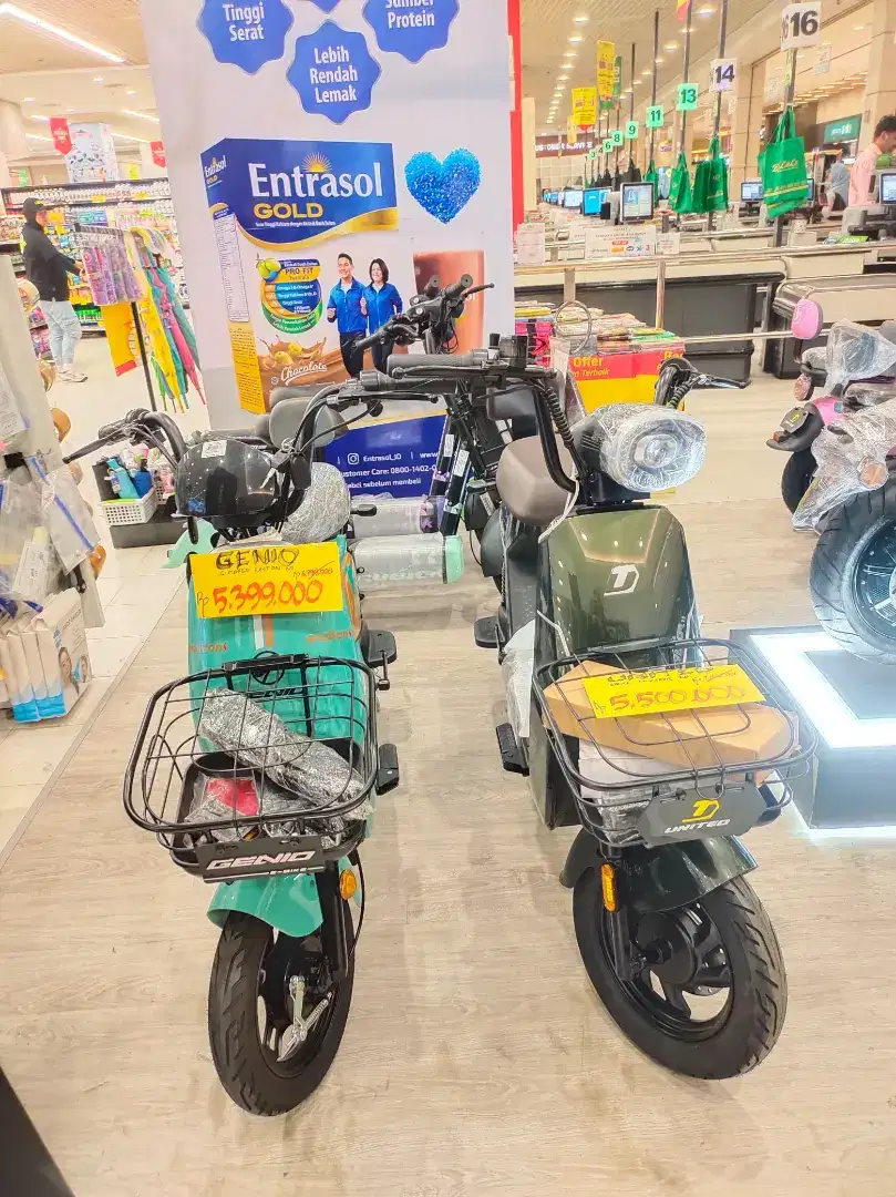 Segampang Itu Dapat free 1x cicilan United E bike