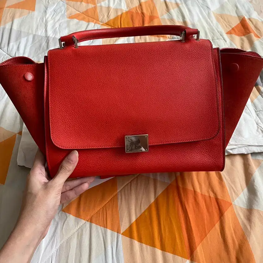 Sell Off Celine Trapeze Bag Preloved 2017 Excellent condition