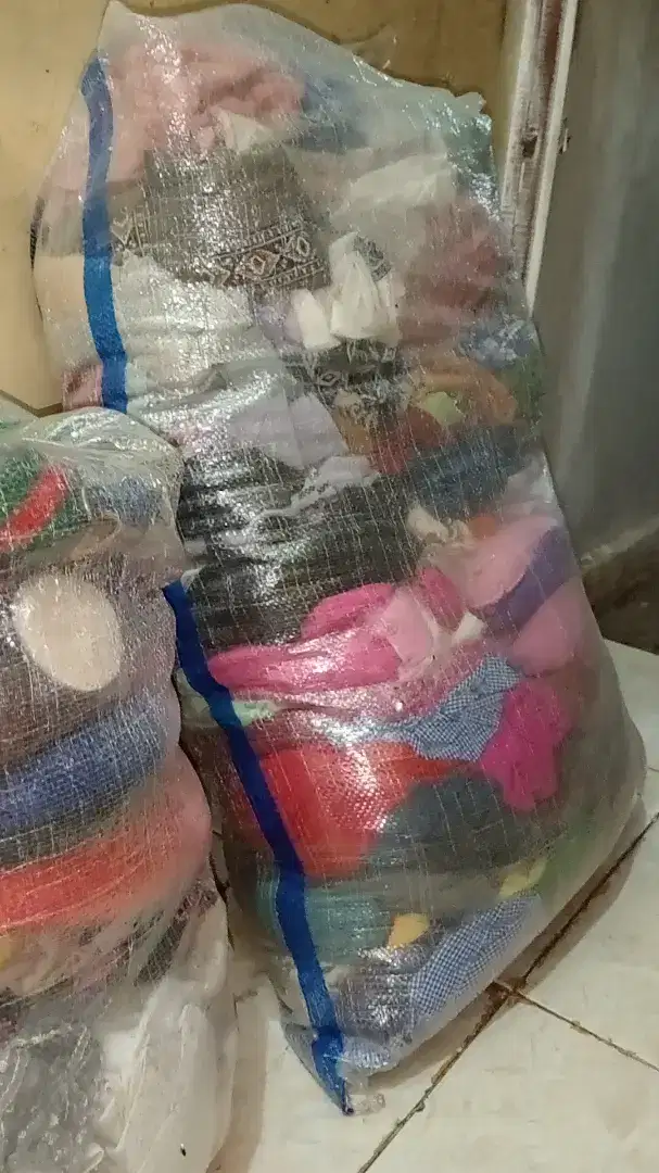 Borongan baju handuk sepatu bantal