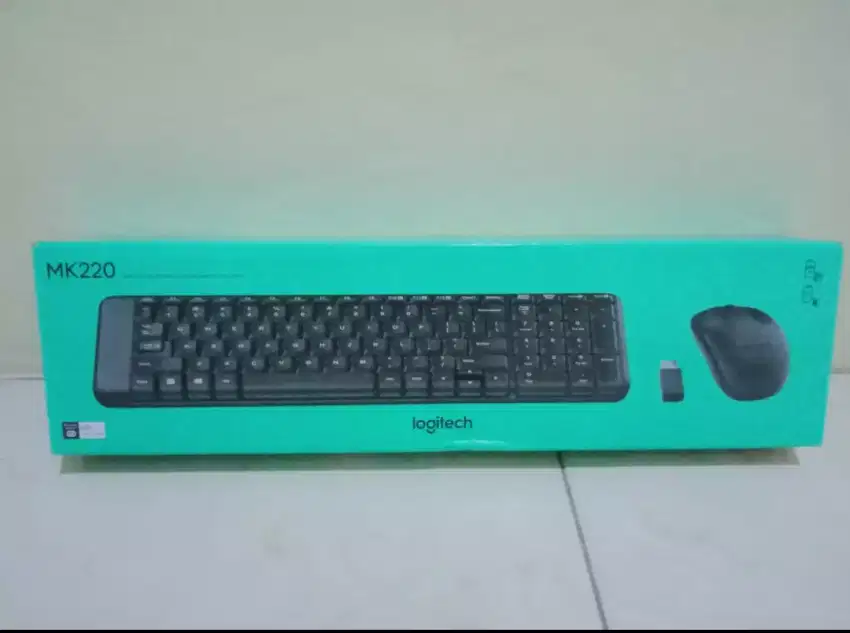 Mouse Keyboard Wireless Logitech Mk220