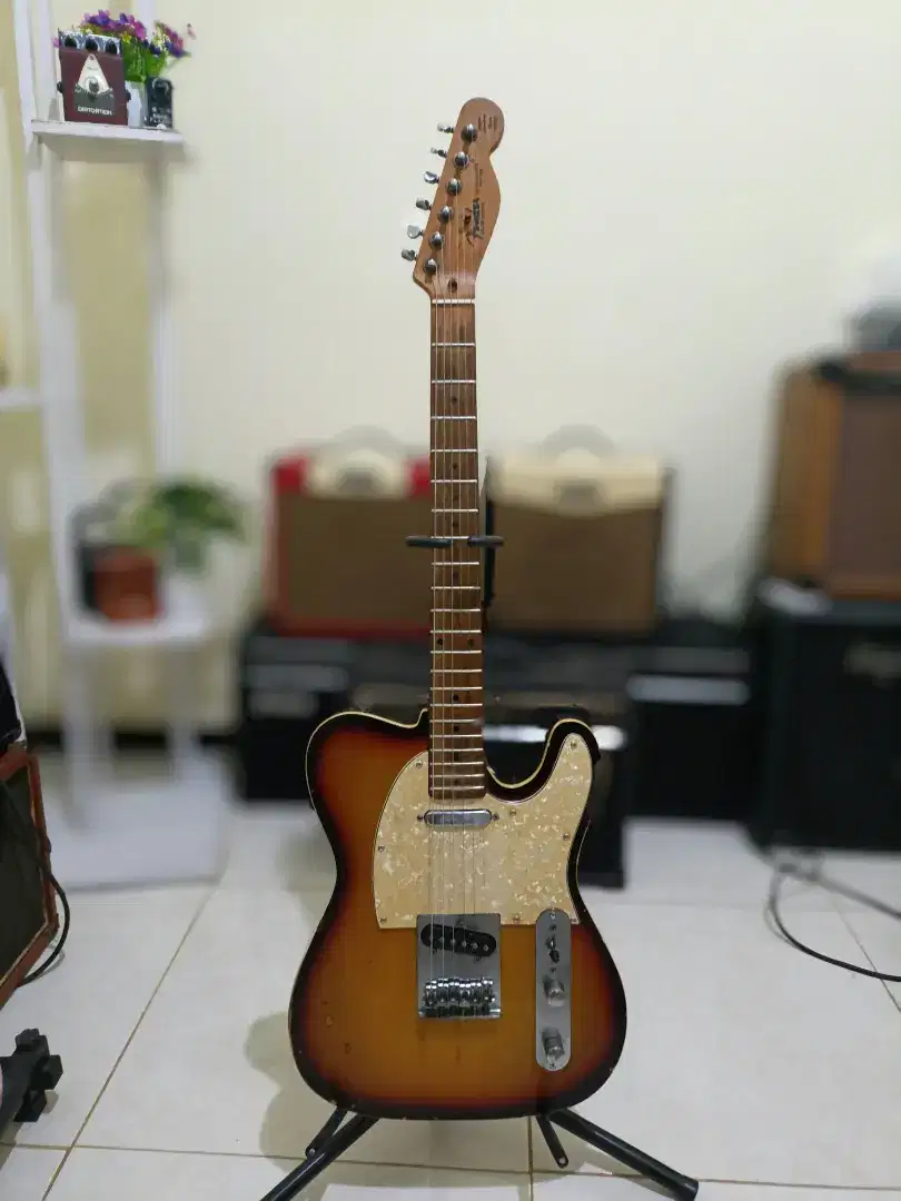 Gitar telecaster fender kastem