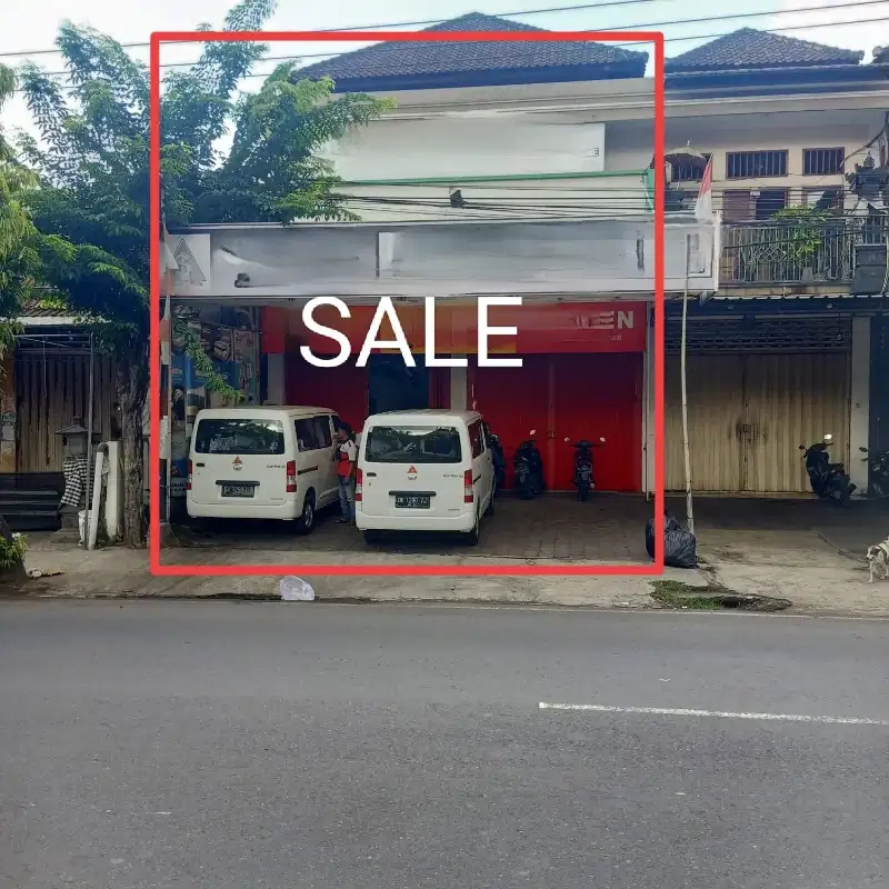 dijual ruko murah pusat kota gianyar bali harga bisa nego