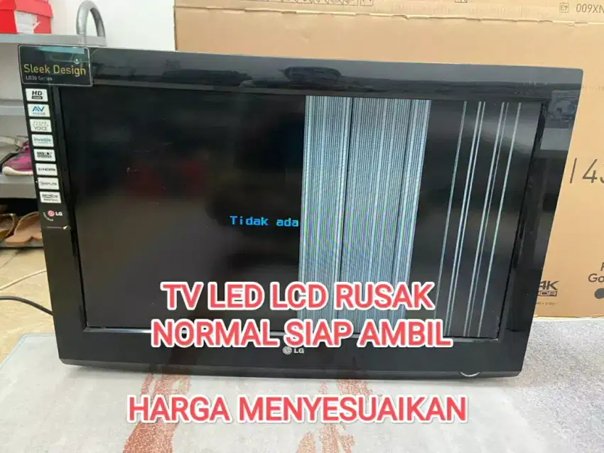 Tv Led lcd rusak normal dsb