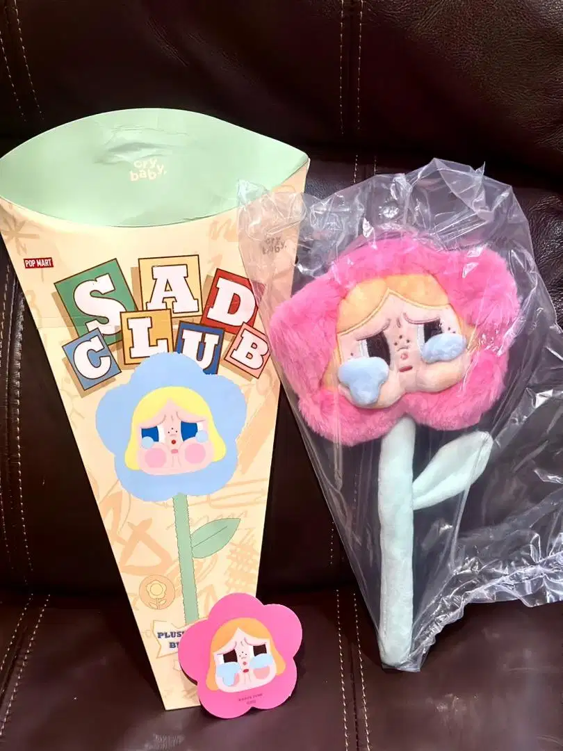 POP (selected) MART CRYBABY Sad Club Series - Plush Flower Blind Box