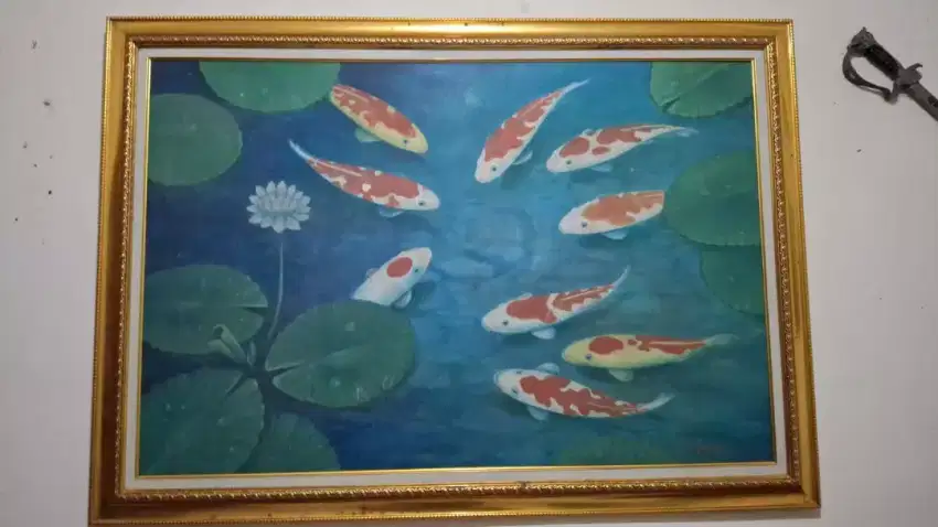 Lukisan Ikan Koi