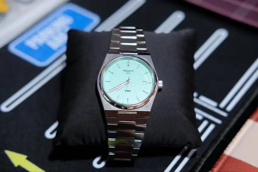 Tissot PRX Quartz Mint Green