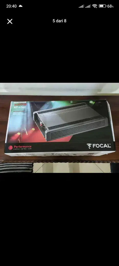 Power ampli Mobil Auditor AP-4340 FOCAL