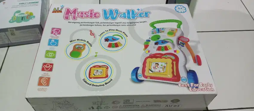 Music walker perkembangan fisik anak