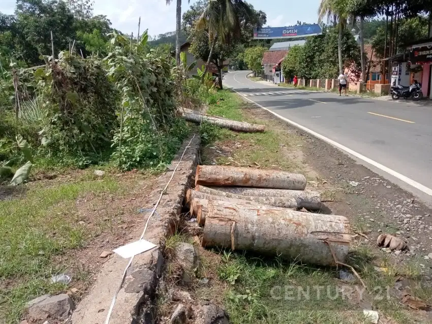 Dijual Kavling Pinggir Jalan Di Bojonggaling Pelabuhan Ratu