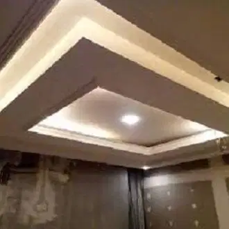 Pasang Partisi Plafon Gypsum PVC  Kusen Alumunium KACA