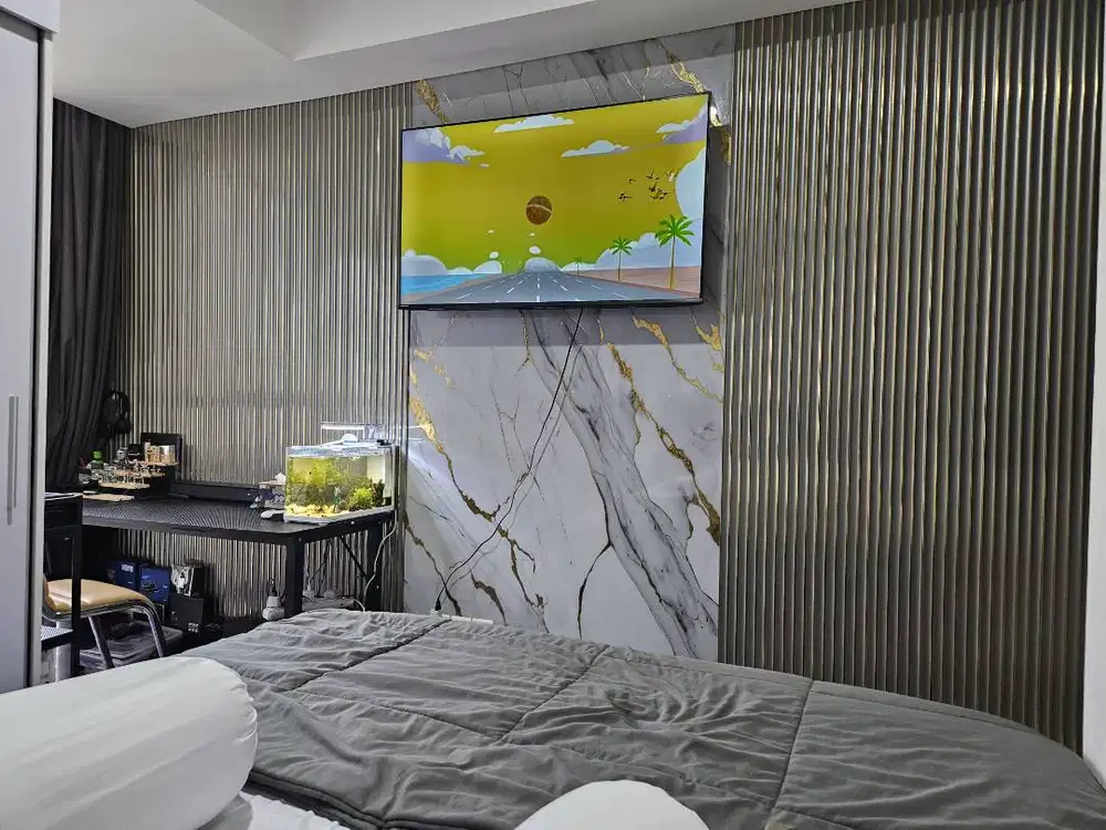 TERMURAH Apartemen Goldcoast Oakwood PIK Furnish Mewah sdh sertifikat