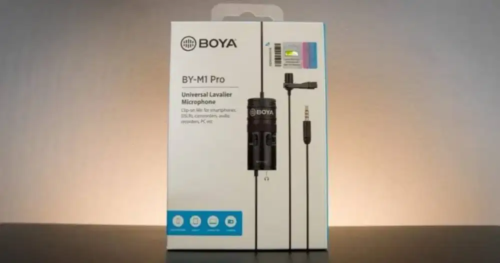 Microphone Mic HP Boya Mikrofon Kamera Smartphone BY-M1 Pro Handphone
