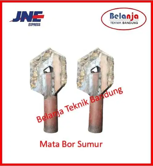 Mata Bor Sumur Triwing 4 Inchi atau 10 cm