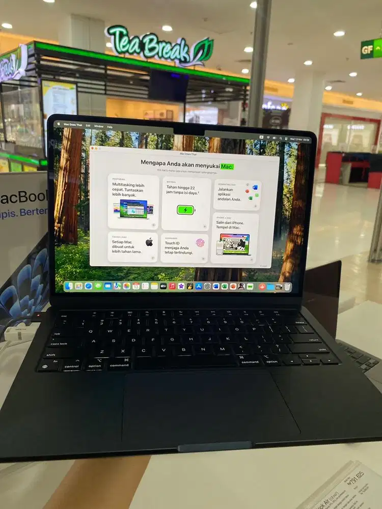 Macbook Air M2 13 Inch Ram 16 New Resmi iBox Bisa Kredit Syarat KTP