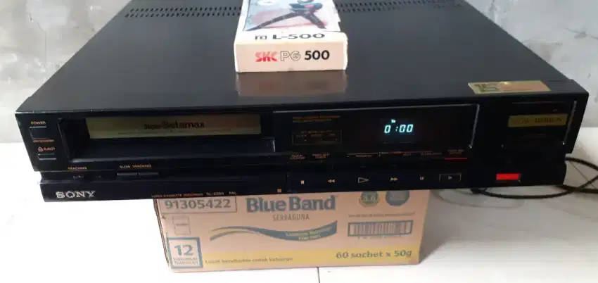 VIDEO PLAYER SONY BETAMAX SL-S-550 PAL SLOW MOTION