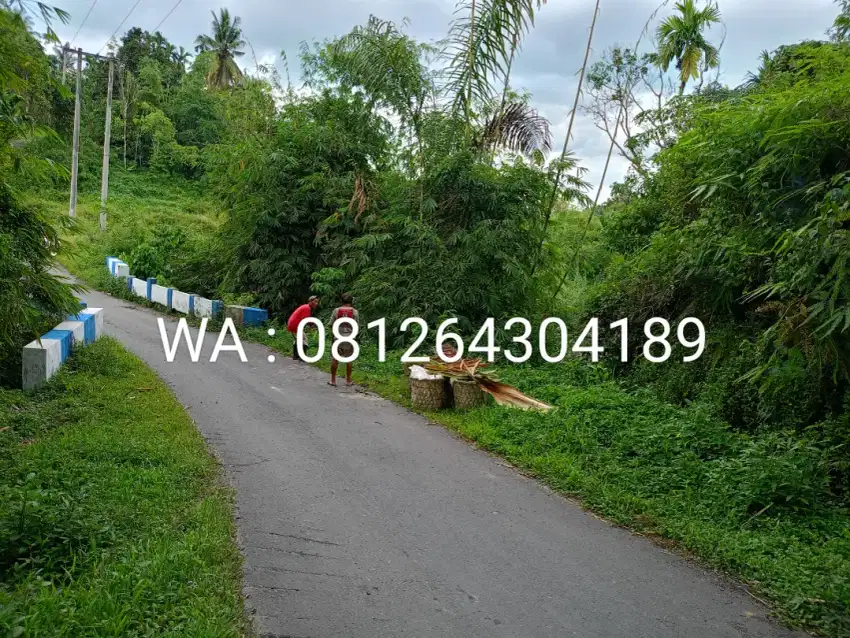 9.000 M² DI PINGGIR SUNGAI & JALAN ASPAL DI BANDAR BARU (081264304189)