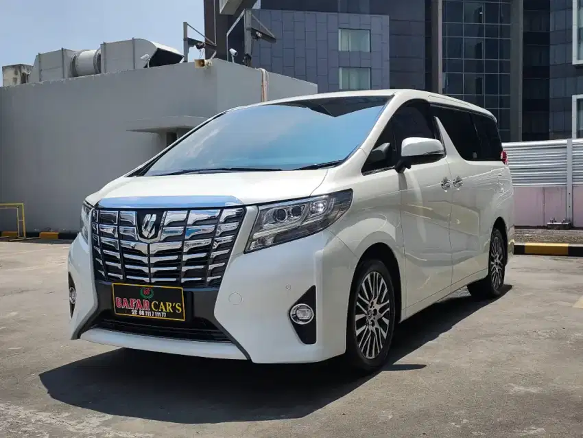 Toyota Alphard G 2016 Low km istimewa siap pakai murah