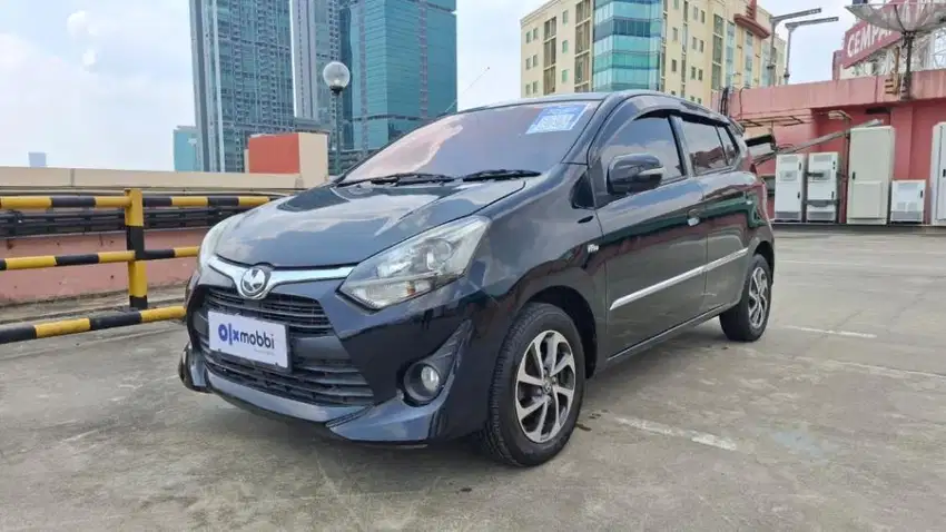 TDP 10Jt Toyota Agya 1.2 G Bensin-AT 2017 Hitam /