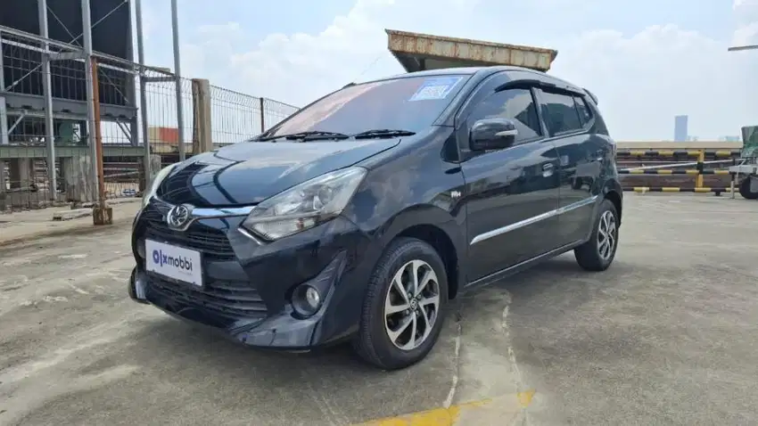 TDP 10Jt Toyota Agya 1.2 G Bensin-AT 2017 Hitam /