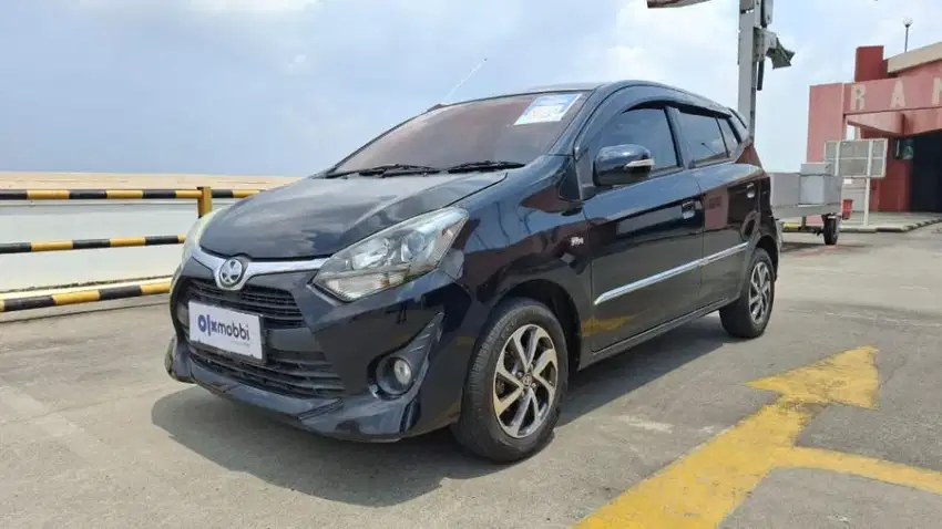 TDP 10Jt Toyota Agya 1.2 G Bensin-AT 2017 Hitam /