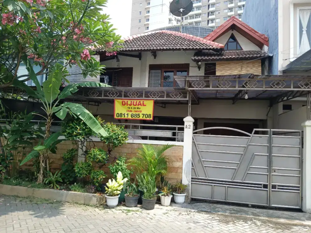 Dijual Rumah Tinggal Siap Huni Komplek Kebon Jeruk Indah. 2 Lantai