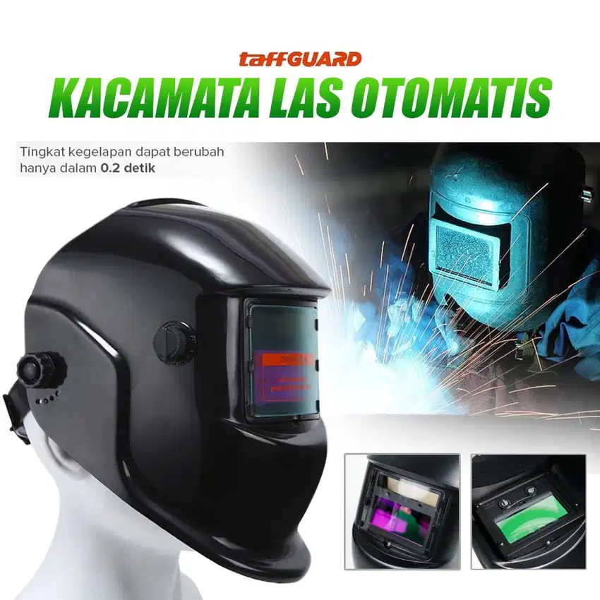 Kacamata Las Gelap Terang Otomatis (Auto Darkness) - TaffGUARD.