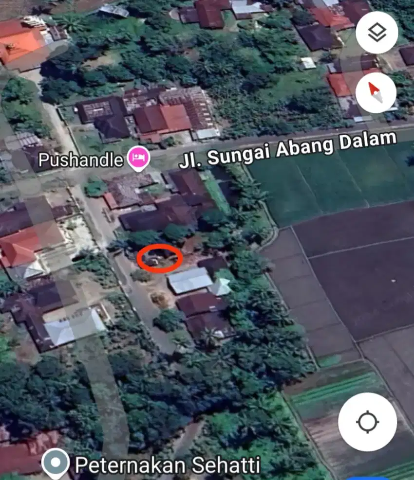 Dijual tanah luas 240 m2, lubuk alung