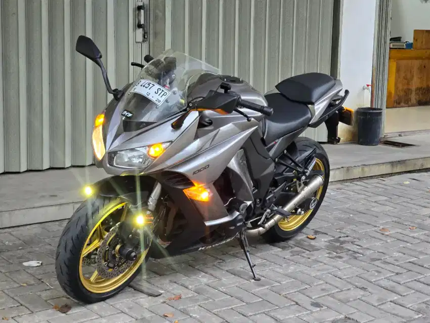 Moge Sport Turing Kawasaki Ninja 1000 SX th 2013 Siap Gas Kondisi Jos