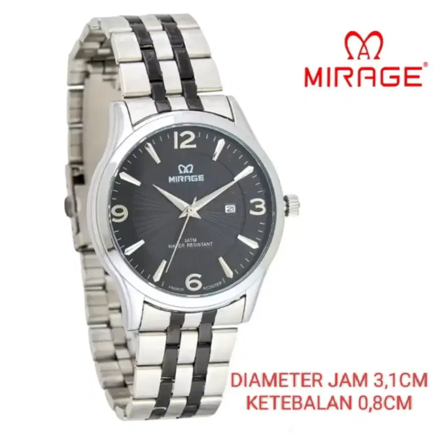 Jam tangan mirage wanita 8808