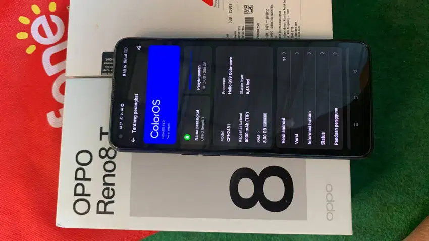 Reno 8T 4G 8+/256