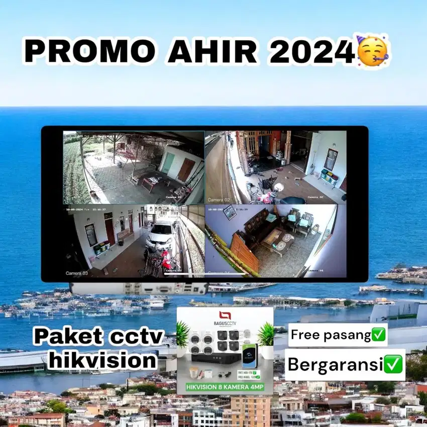 Paket promo pasang cctv jogja