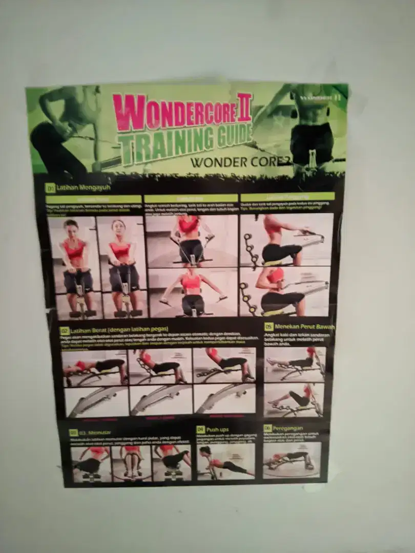 Alat fitnes wonder core 2