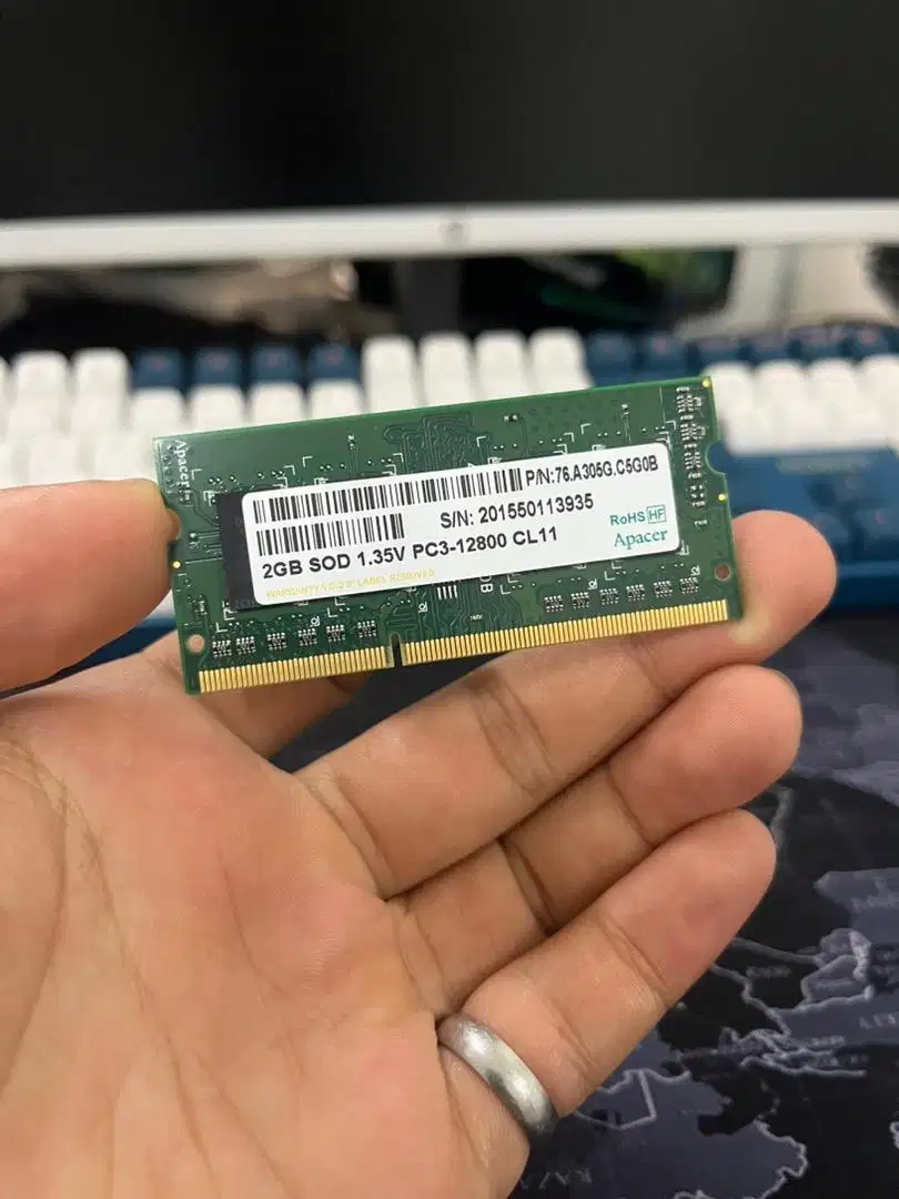 Ram Ddr3l Apacer 2gb original copotan laptop