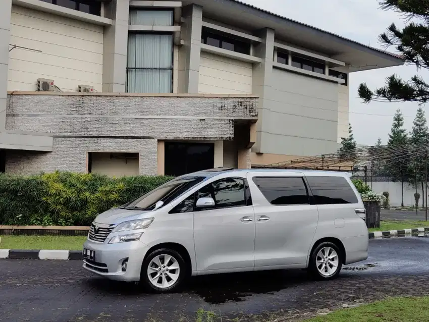 Vellfire Z Premium Sound 2008 AT Panoramic Sunroof Alphard Silver