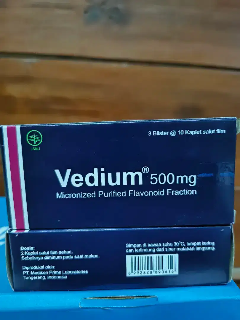 Special Promo Obat Wasir Vedium 500mg Box  (isi 3 strip)