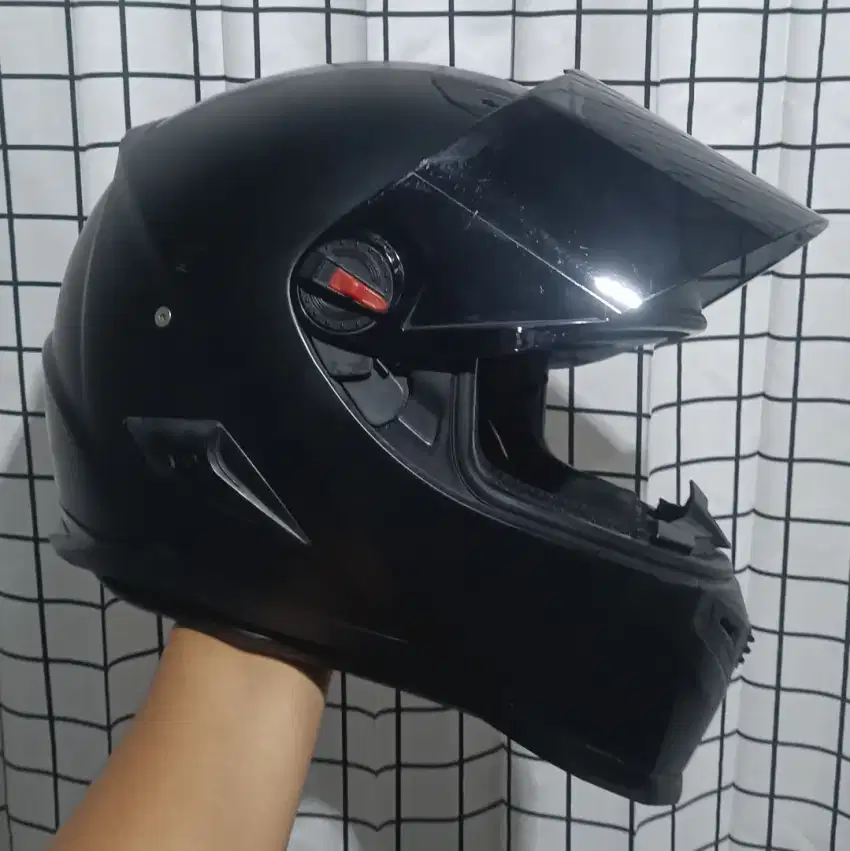 Snail FFS1 black visor masih bagus