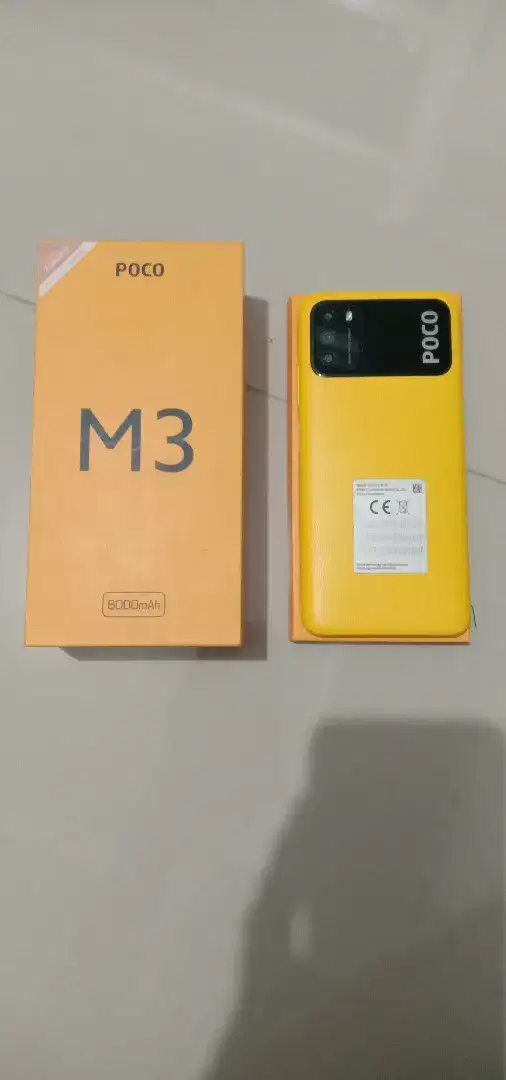 POCO M3 RAM 6/128GB FULLSET & ORI